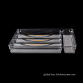 Cutlery Tray Drawer 5-Compartments Plastic Expandable Drawer Organizer Factory